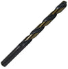 1/2" HSS Black & Gold Split Point Stub Drill Bit, Contractor Grade, KFDST1/2