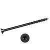 1/4 x 1 3/4 Simpson Flat Head Titen Turbo™ Concrete and Masonry Screw Anchor Zinc Plated w/ Ceramic Coat Black (T25 6-Lobe) - Box (100)