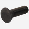 1/2-13 x 3 1/2 Grade 5 Plow Bolt No. 3 Head Fully Threaded Plain - Package (25)