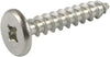10-12 x 1 Phillips/Square Pancake Head Tyoe A Sheet Metal Screw 305 Stainless Steel Passivated & Waxed - Carton (4000)