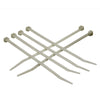 8 in. Len x 50 lbs rated (0.18 w) - Proferred Nylon 66 Natural Cable Ties - Pkg (500)