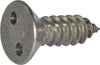 6 x 3/4 Tamper Resistant Drilled Spanner Flat Head Sheet Metal Screw 18-8 Stainless Steel - FMW Fasteners