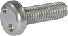 M6-1.0 x 40 Tamper Resistant Drilled Spanner Pan Head Machine Screw 18-8 Stainless Steel - Metric (#14) - FMW Fasteners