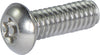 M6-1.00 x 20 Tamper Resistant Torx Button Head Machine Screw 18-8 Stainless Steel - Metric (T-27) - FMW Fasteners