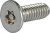 M3-0.50 x 6 Tamper Resistant Torx Flat Head Machine Screw 18-8 Stainless Steel - Metric (T-10) - FMW Fasteners