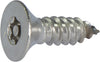 14 x 3/4  Tamper Resistant Torx Flat Head Sheet Metal Screw 18-8 Stainless Steel (T-30) - FMW Fasteners