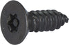 14 x 3/4  Tamper Resistant Torx Flat Head Sheet Metal Screw Steel Black (T-30) - FMW Fasteners