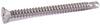 12-14 x 3/4 Phillips Flat Self Drill Screw 410 SS - FMW Fasteners