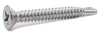 10-16 x 2 1/2 Phillips Flat Self Drill Screw Zinc Plated - FMW Fasteners