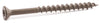 10 x 3 1/2 Star Flat Decking Screws w/ Nibs W.A.R. Coated Type 17 - Carton (1000) - FMW Fasteners