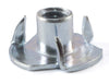 6-32 x 1/4 Tee Nut 3 Prong Zinc Plated - FMW Fasteners