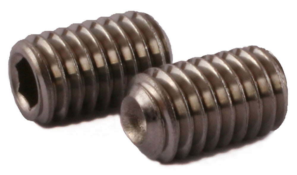 10-32 x 1/4 Socket Set Screw Cup Point 18-8 (A2) Stainless Steel - FMW Fasteners