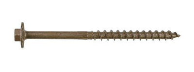 0.195 x 4 Simpson Strong-Drive® SDWH Timber-Hex Screw Double-Barrier Coated - Carton (800) - FMW Fasteners