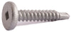 10 x 1 Simpson Pancake-Head Self-Drilling Screw - Square Drive 410 SS - Carton (4500) - FMW Fasteners