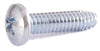 8-32 x 3/8 Phillips Pan Machine Screw Type F Zinc Plated - FMW Fasteners