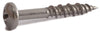 8 x 1 1/4 Simpson Pan-Head Marine Screw - Phillips Drive 316 SS - Box (100) - FMW Fasteners