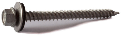 9 x 1 Hex Washer Head Pole Gripper Screw w/ Bonded Washer Strong-Shield™ - FMW Fasteners