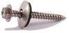 9 x 1 1/2 Simpson Metal-Panel Screw - Hex Drive w/ EPDM Washer 316 SS - Box (100) - FMW Fasteners