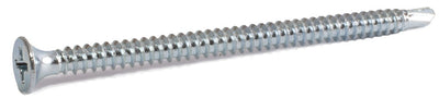 6-20 x 1 Phillips Drywall Self Drill Screw Zinc Plated (10000) - FMW Fasteners
