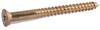 8 x 2 1/2 Phillips Flat Wood Screw Brass - FMW Fasteners