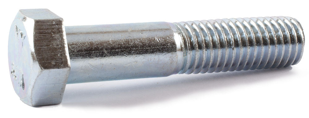 50 PCS Grade 8 Hex Bolts, 1/2-13 X 2.5", Zinc Plated, Partial Thread - Heavy-Duty Fasteners