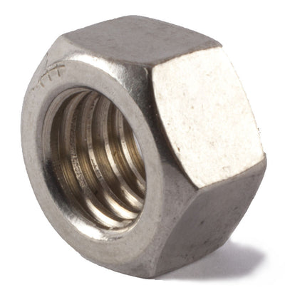 M4-0.70 Finished Hex Nut DIN 934 A2 (18-8) Stainless Steel - Metric - FMW Fasteners