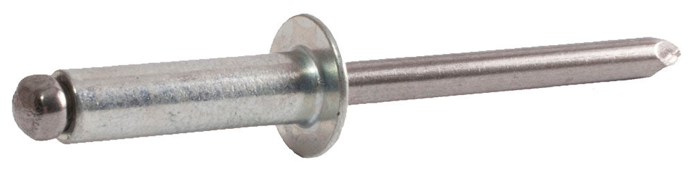 Sm32 Rivets SBS 3-4 3/32 (.126-.250) x 0.335 Button Head Steel Rivet / Steel Mandr ...
