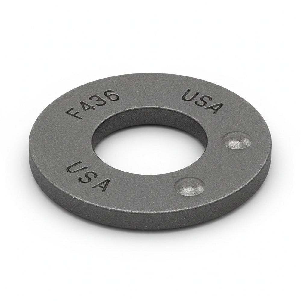1 F436 Structural Flat Washer Plain Domestic USA -  Carton (400)