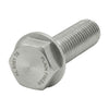 1/4 -20 X 2 Fully Threaded UNC Aluminum 6061 T6 Indented Hex Head Bolt, Plain - Package (100)