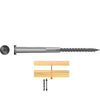 0.195 x 6 Washer Head Strong-Drive® SDPW Deflector Screw E-coat® Electrocoating SawTooth™ Point (T40 6-Lobe) Gray - Box (400)