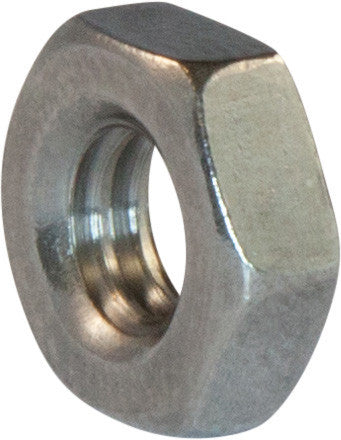 1/4-28 Hex Jam Nut 18-8 Stainless Steel - FMW Fasteners