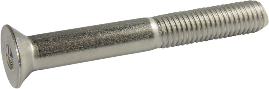 1/2-13 x 3 Flat Socket Cap Screw 18-8 (A2) Stainless Steel - FMW Fasteners