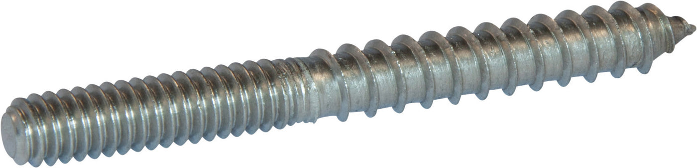 1/4-20 x 2 Hanger Bolt Fully Threaded 18-8 SS - FMW Fasteners