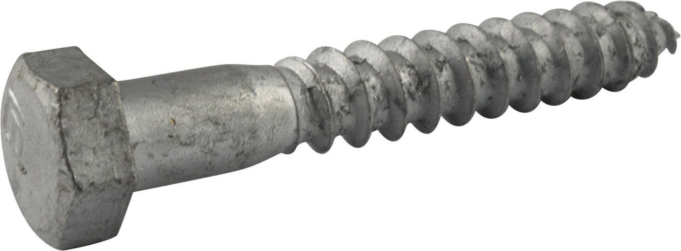 thumbnail image 2 of Hillman 1/2 X 6-Inch Stainless Steel Hex Lag Screws - 25-Pack For Outdoor Projects 2 of 10