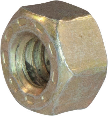 5/8-11 L9 Hex Nut Alloy Cadmium Yellow and Wax Coated Domestic USA (25) - FMW Fasteners