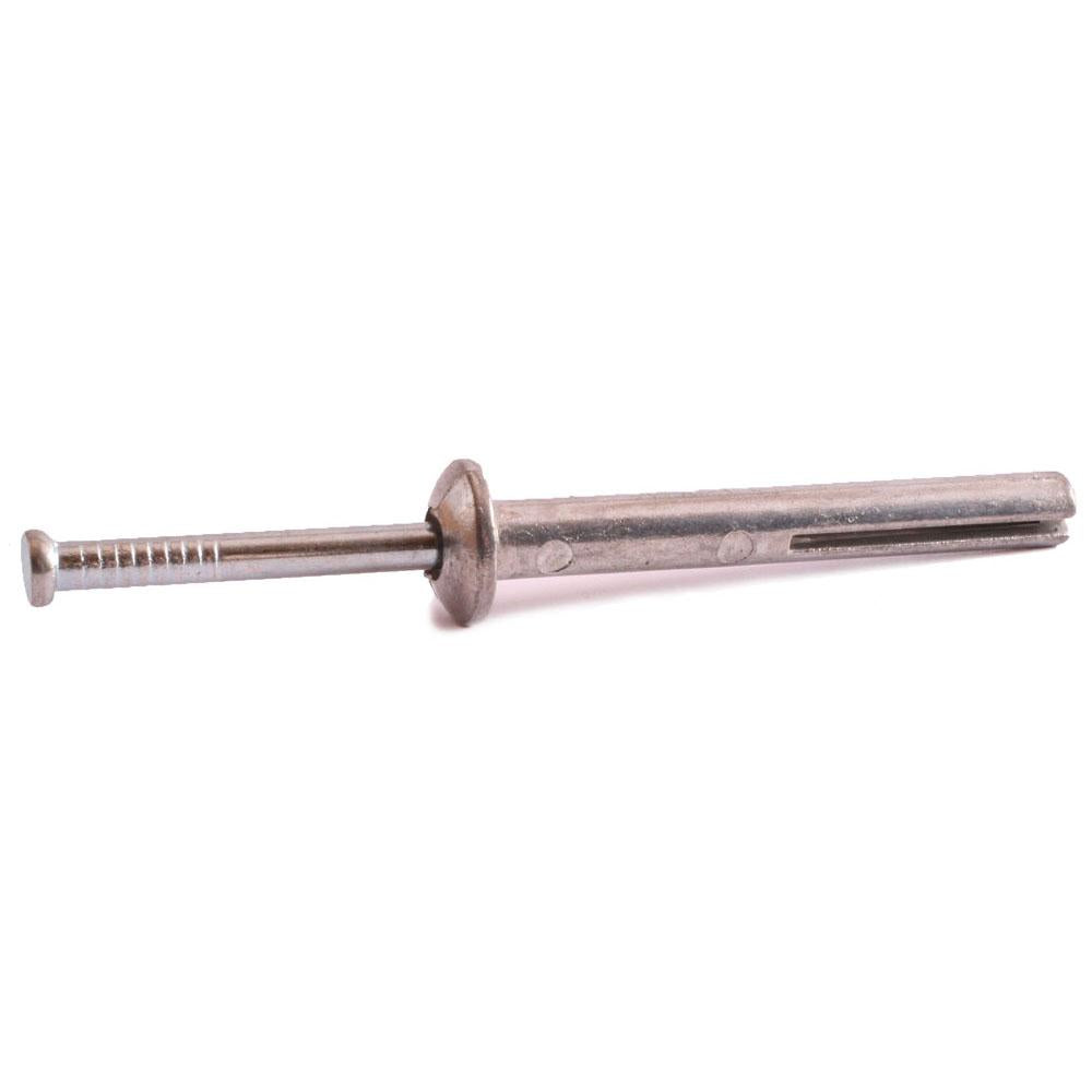 1/4 x 1 Simpson Zinc Nailon™ Pin Drive Anchor Mushroom Head Carbon Steel Pin (100)