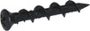 1/4 x 1 1/4 Phillips Oval Wall-Dog™ Light Duty Anchors Black - Box (100) - FMW Fasteners