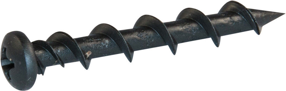 1/4 x 1 1/2 Phillips Pan Wall-Dog™ Light Duty Anchors Black - Box (100) - FMW Fasteners