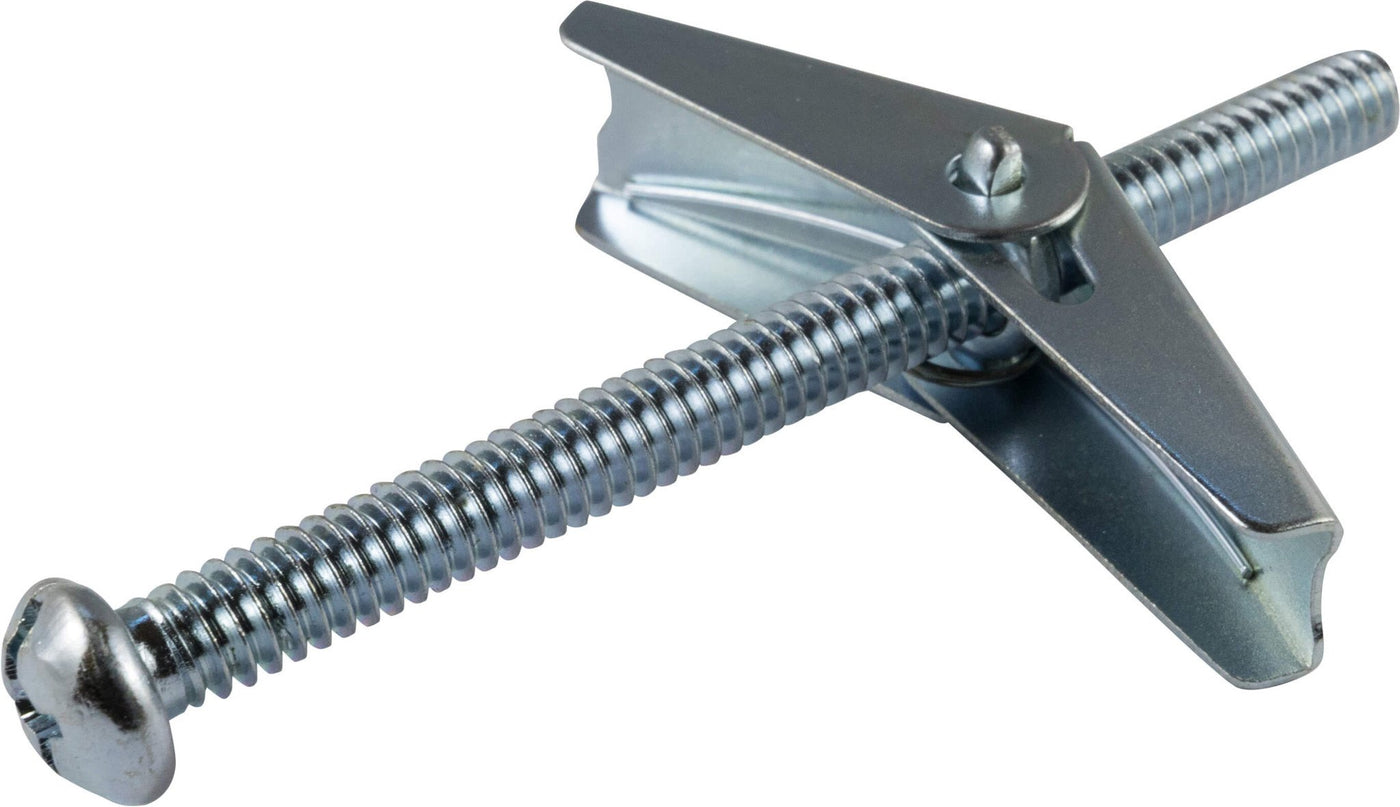 3/16 x 3 Powers Round Toggle Bolt Zinc Plated (50)