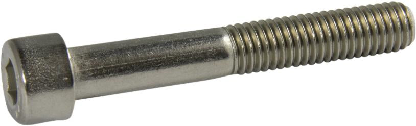 M4-0.70 x 40 Socket Cap Screw DIN 912 18-8 (A2) Stainless Steel - FMW Fasteners