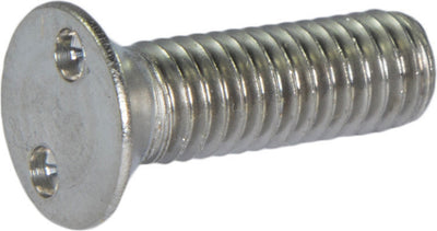 M5-0.80 x 35 Tamper Resistant Drilled Spanner Flat Head Machine Screw 18-8 Stainless Steel - Metric (#10) - FMW Fasteners