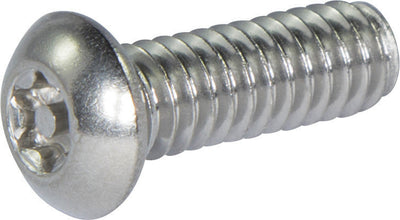 M6-1.00 x 50 Tamper Resistant Torx Button Head Machine Screw 18-8 Stainless Steel - Metric (T-27) - FMW Fasteners