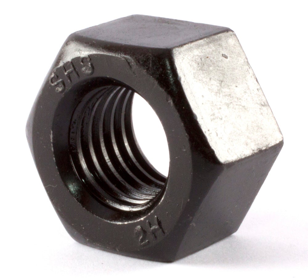 1 1/8-7 A194 2H Heavy Hex Nut Plain Domestic USA - Bulk Keg (350)