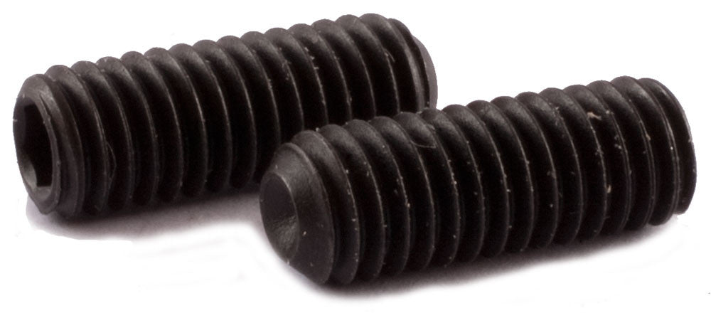 M4-0.70 x 10 Socket Set Screw Cup Point DIN 916 Black Oxide Alloy - FMW Fasteners