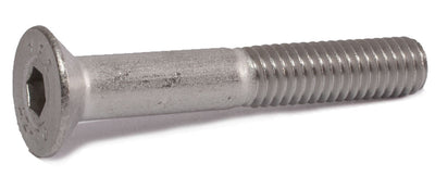M8-1.25 x 35 Flat Socket Cap Screw DIN 7991 18-8 (A2) Stainless Steel - FMW Fasteners