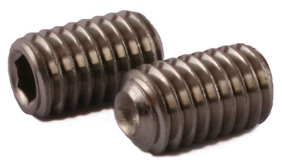 5-40 x 3/8 Socket Set Screw Cup Point 18-8 (A2) Stainless Steel - FMW Fasteners