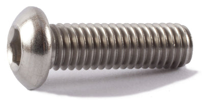 M4-0.70 x 12 Button Socket Cap Screw ISO 7380 18-8 (A2) Stainless Steel - Metric - FMW Fasteners