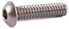 1-72 x 1/2 Button Socket Cap Screw 18-8 (A2) Stainless Steel - FMW Fasteners