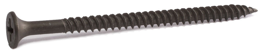 6 x 3/4 Phillips Bugle Fine Drywall Screws Black Phosphate - Carton (15,000) - FMW Fasteners