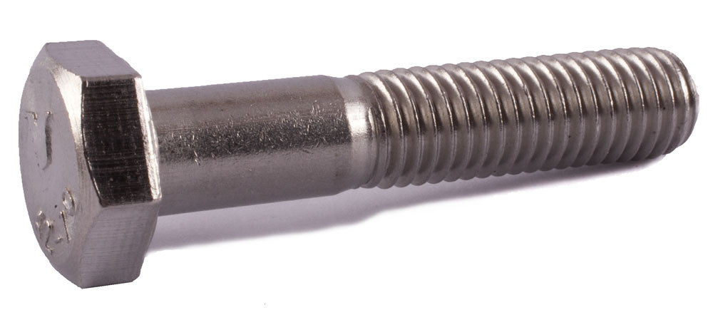 M8-1.25 x 65 Hex Cap Screw DIN 931 A2 (18-8) Stainless Steel - FMW Fasteners